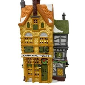 Department 56 Dickens Village 1988 Silas Thimbleton Barrister Counting 59021